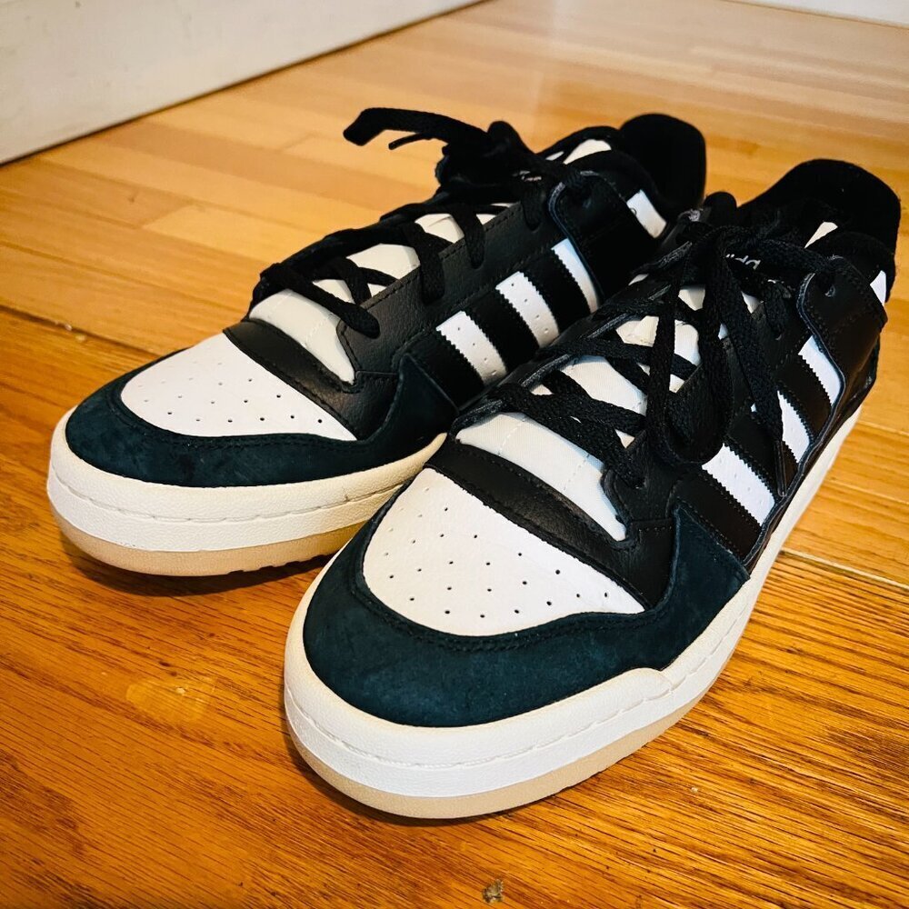 ADIDAS ORIGINALS FORUM LOW CL MEN'S SNEAKERS Size 12 - Picture 11 of 16